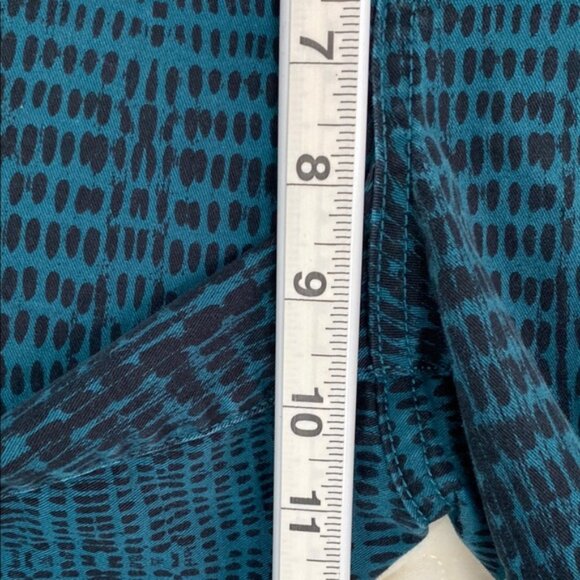 Calvin Klein Jeans Teal and Black Sz 16 Slightly Tapered Leg - Picture 8 of 10